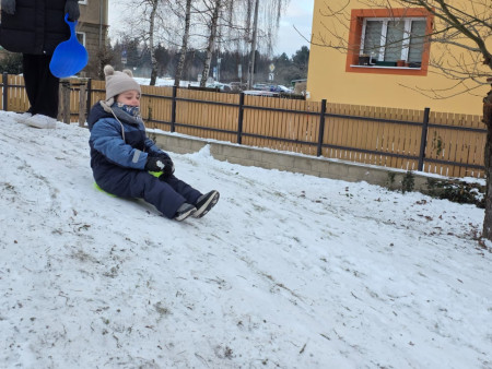 Užíváme si sněhové nadílky